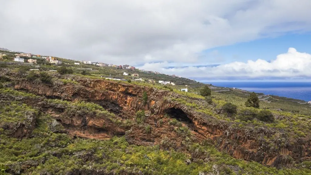Vista de isla de La Palma escapada Semana Santa last minute por España