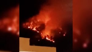 Última hora del incendio forestal en Murcia: controlado el fuego