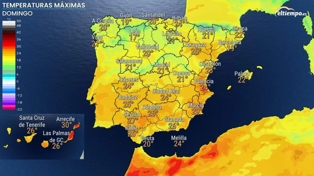 calor de mayo este fin de semana en España