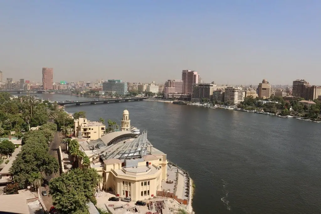 El Nilo a su paso por El Cairo