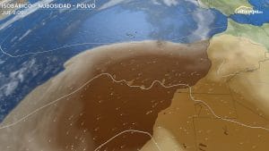 La calima se retira de la Península pero llega otro episodio a Canarias