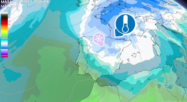 España se prepara para el aire polar: vuelve el frío, la nieve y las heladas