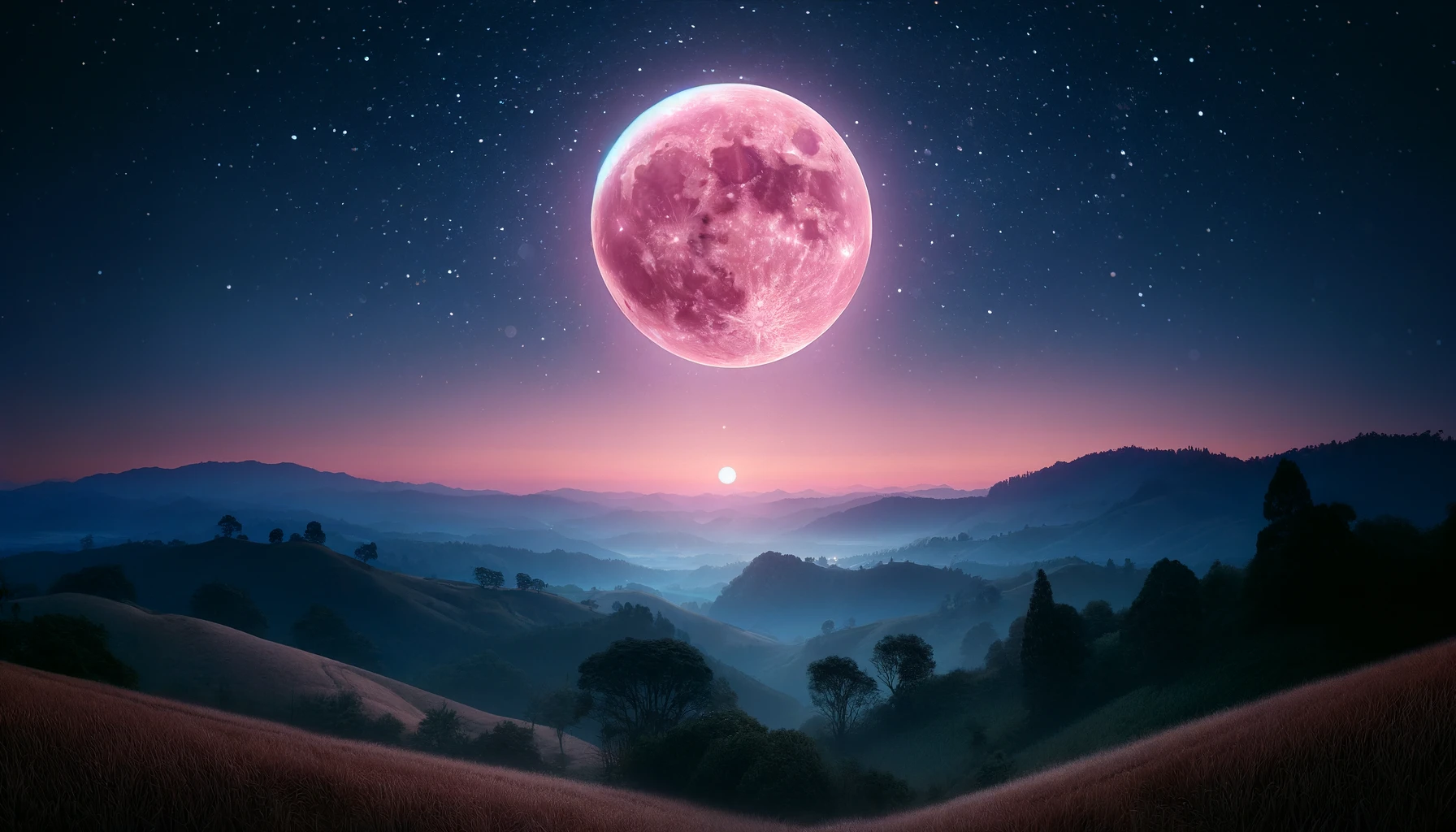 Llega la luna rosa ¿por qué se llama así a la luna llena de abril