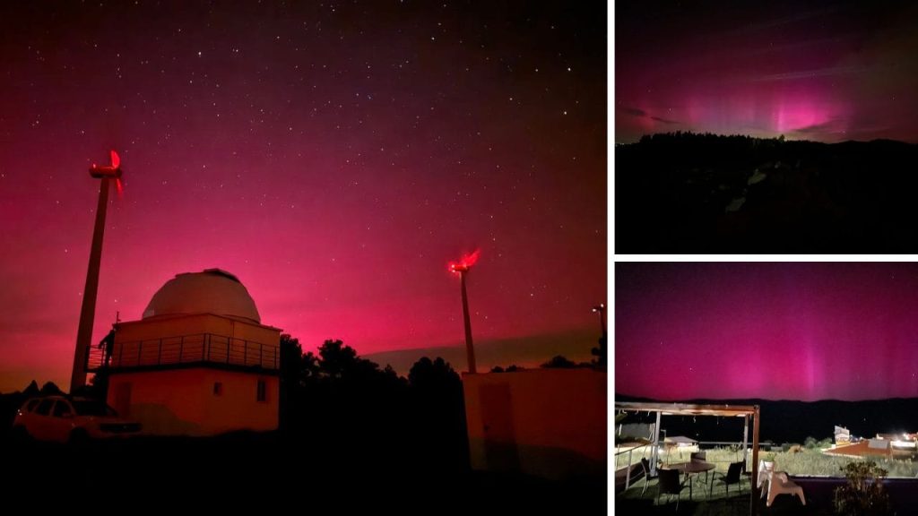 auroras boreales españa mayo 2024