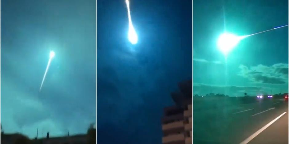 ‘Não foi um meteorito’: especialistas explicam o que vimos no céu