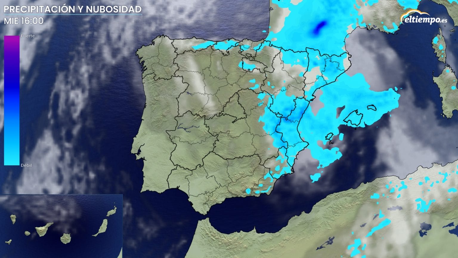 ¿Dónde va a llover más? Tormentas más fuertes y con granizo en estas