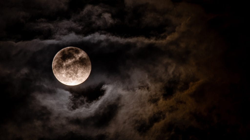 luna azul