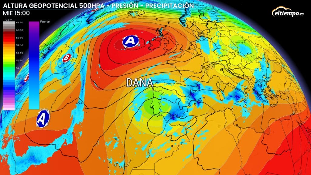 nueva DANA miércoles