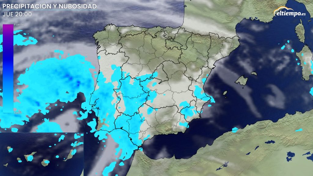 La lluvia sigue en España hoy: estas serán las zonas más afectadas en