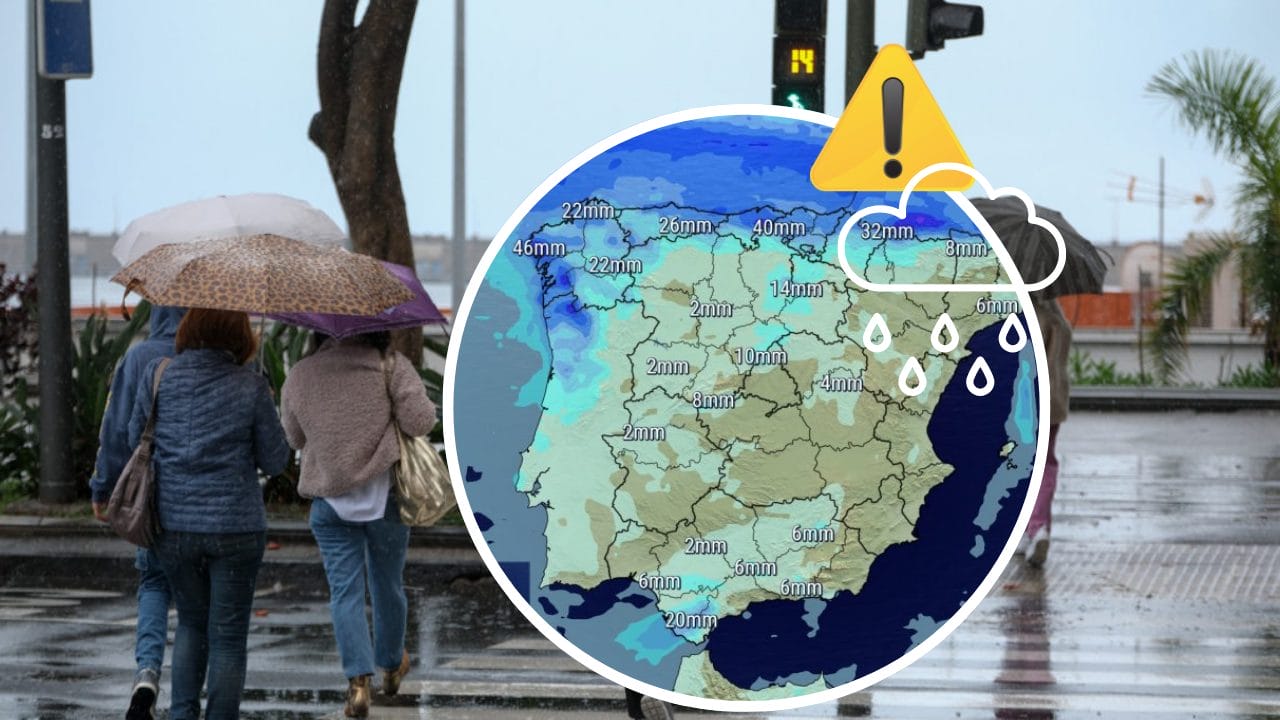 ¿Dónde va a llover el fin de semana? Nuevos frentes ponen rumbo a
