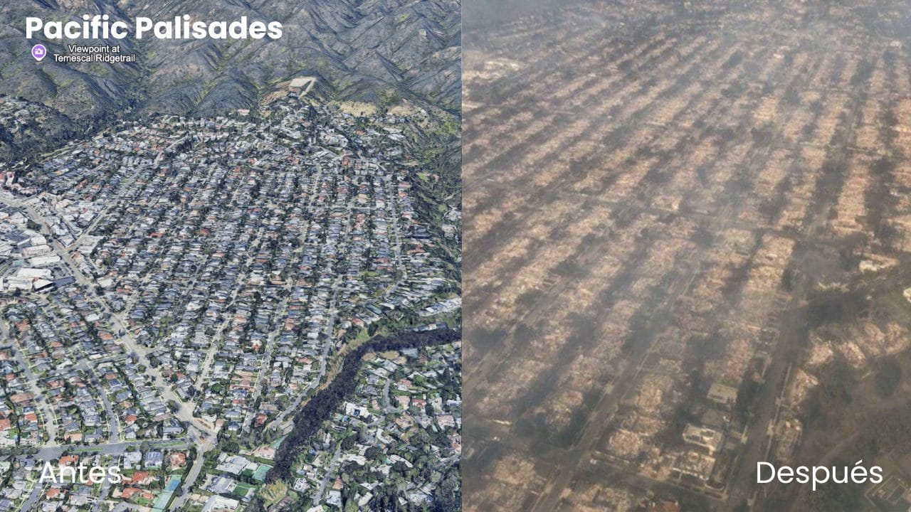 Fotos | El antes y el después de Los Ángeles y Malibú tras los ...