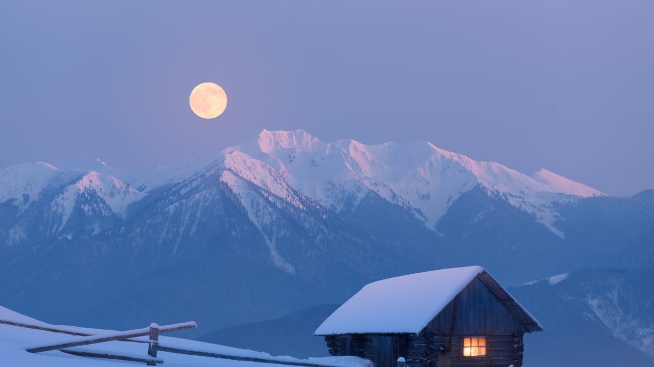 Luna llena febrero 2025 ¿Cuándo se producirá la «luna de nieve