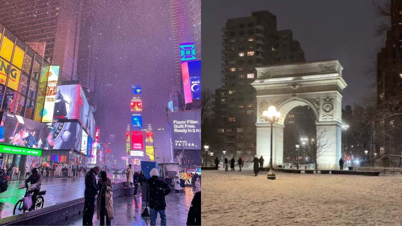 Una tormenta invernal trae nevadas a la ciudad de Nueva York Eltiempo.es