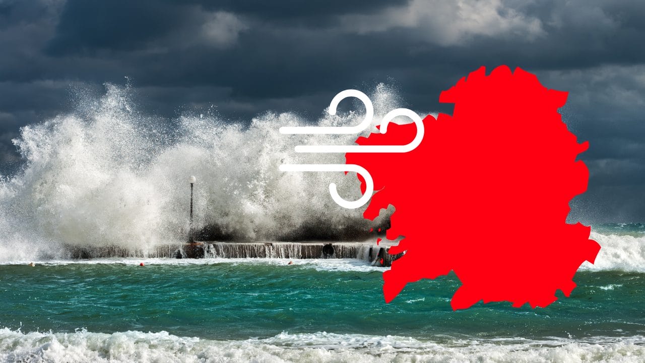 Herminia mantiene la alerta de riesgo extremo en A Coruña y Pontevedra ...