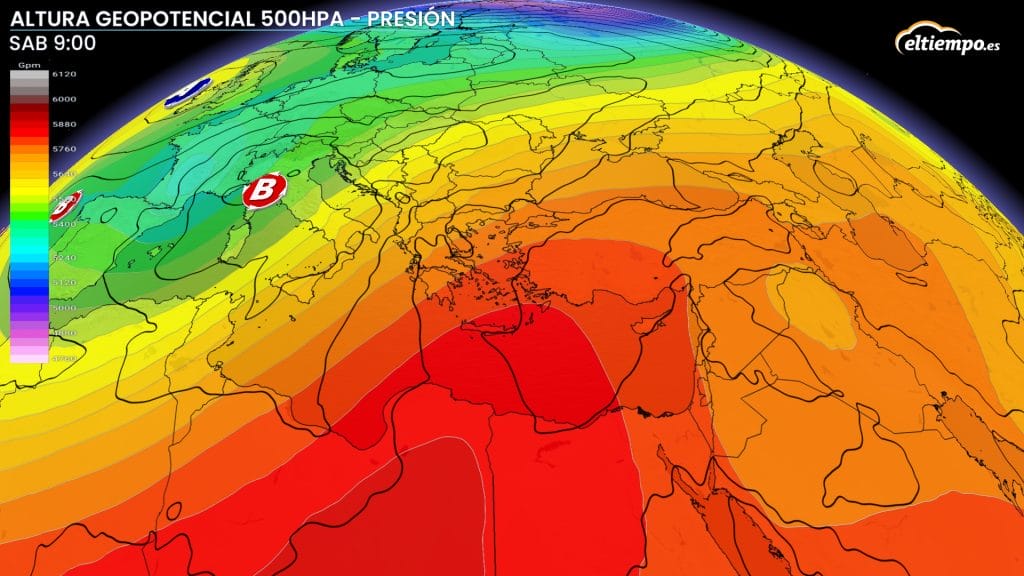 Europa calor dorsal