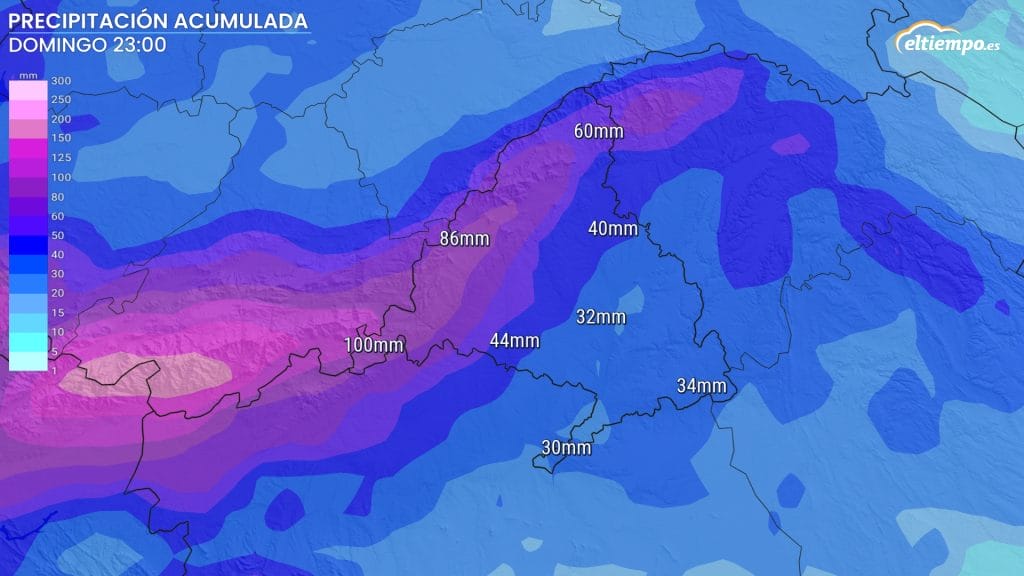 marzo húmedo Madrid lluvia prevista
