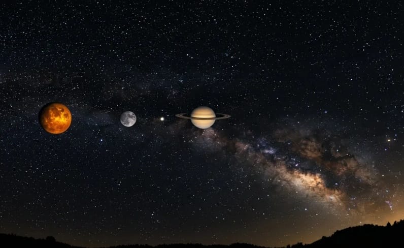 Alineación de planetas del 17 de abril