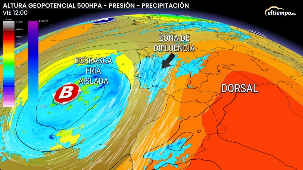tiempo puente mayo difluencia