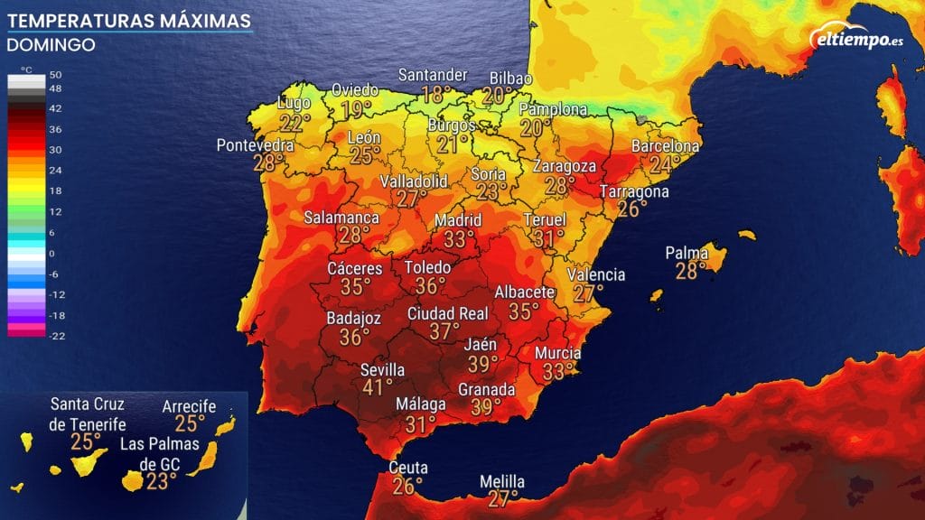 calor domingo