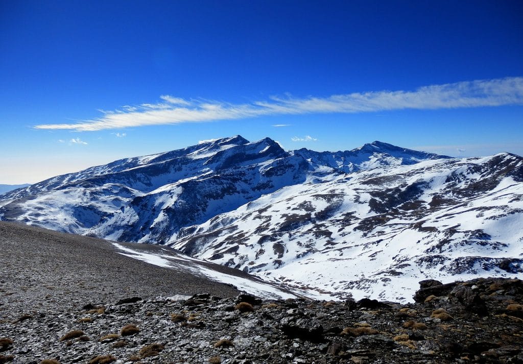 montaña nevada