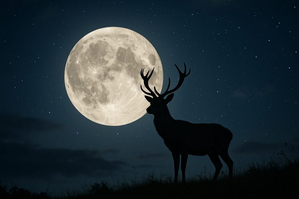 luna del ciervo luna llena julio