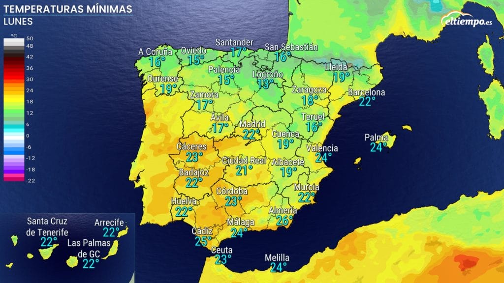 noches tropicales lunes