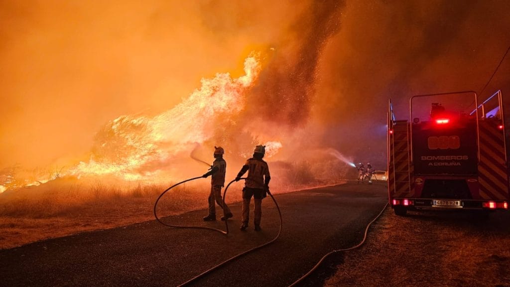 Incendios España