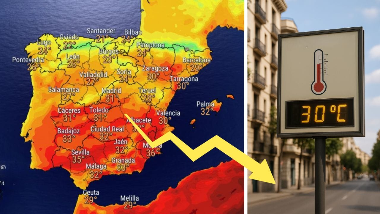 La ola de calor ya ha acabado y ahora llega la esperada caída de las temperaturas | Eltiempo.es