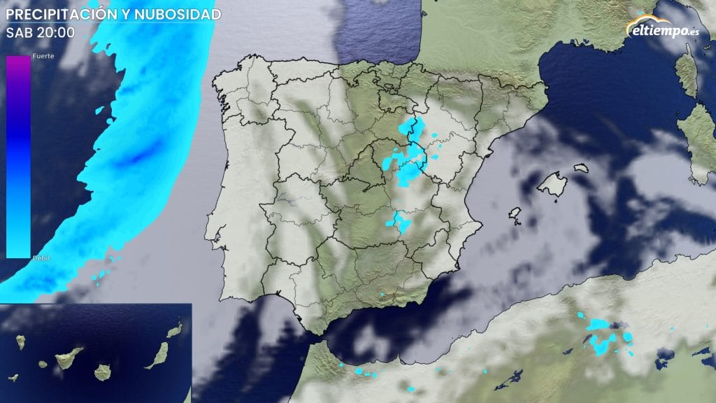 llover fin de semana sábado