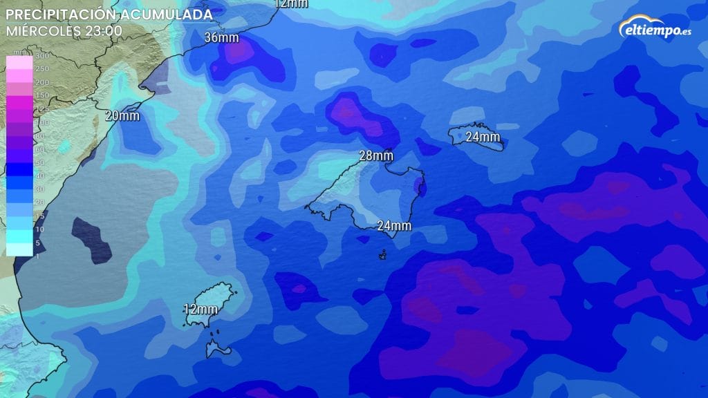 Baleares lluvias