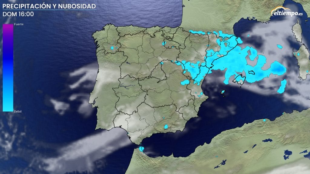 fin de semana tormentas domingo