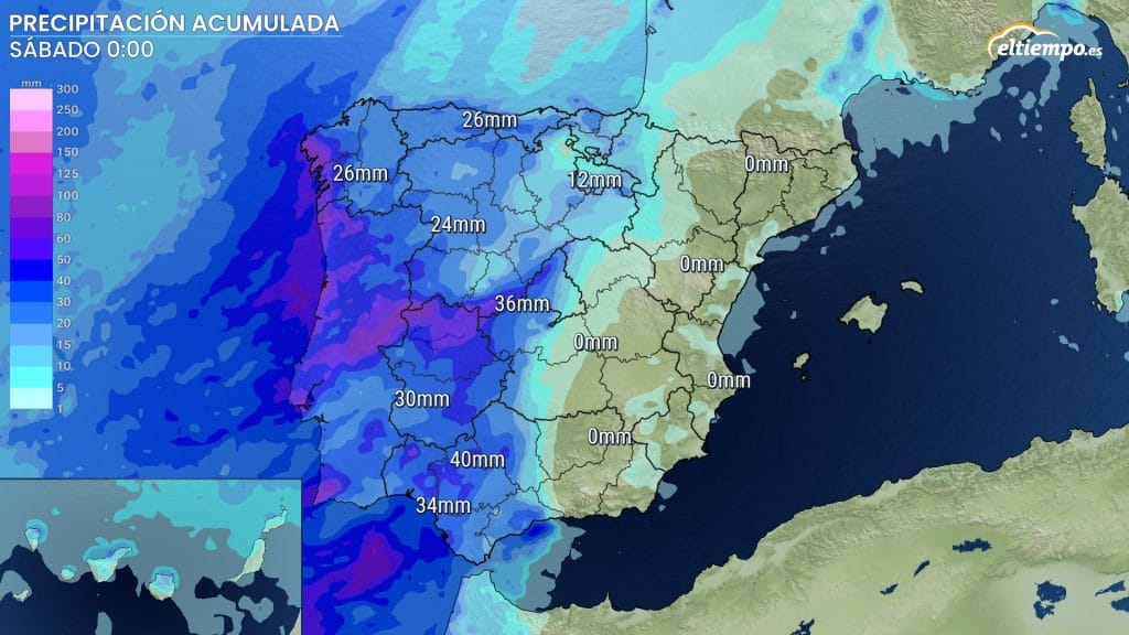 frentes lluvias