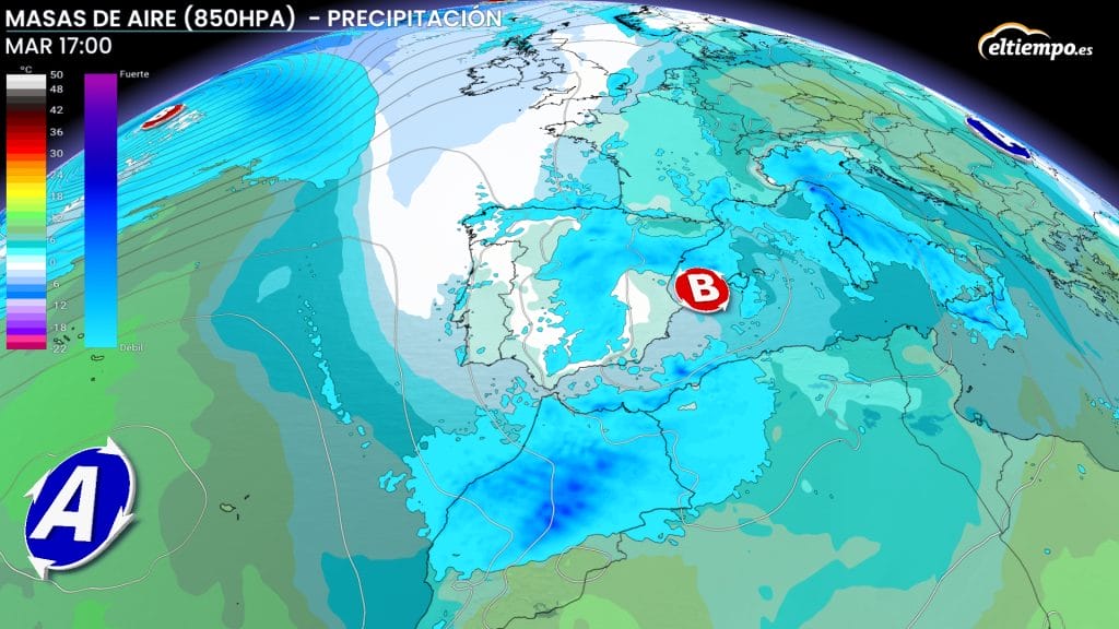 tiempo proxima semana martes