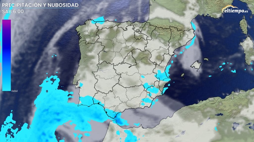 va a llover Cádiz