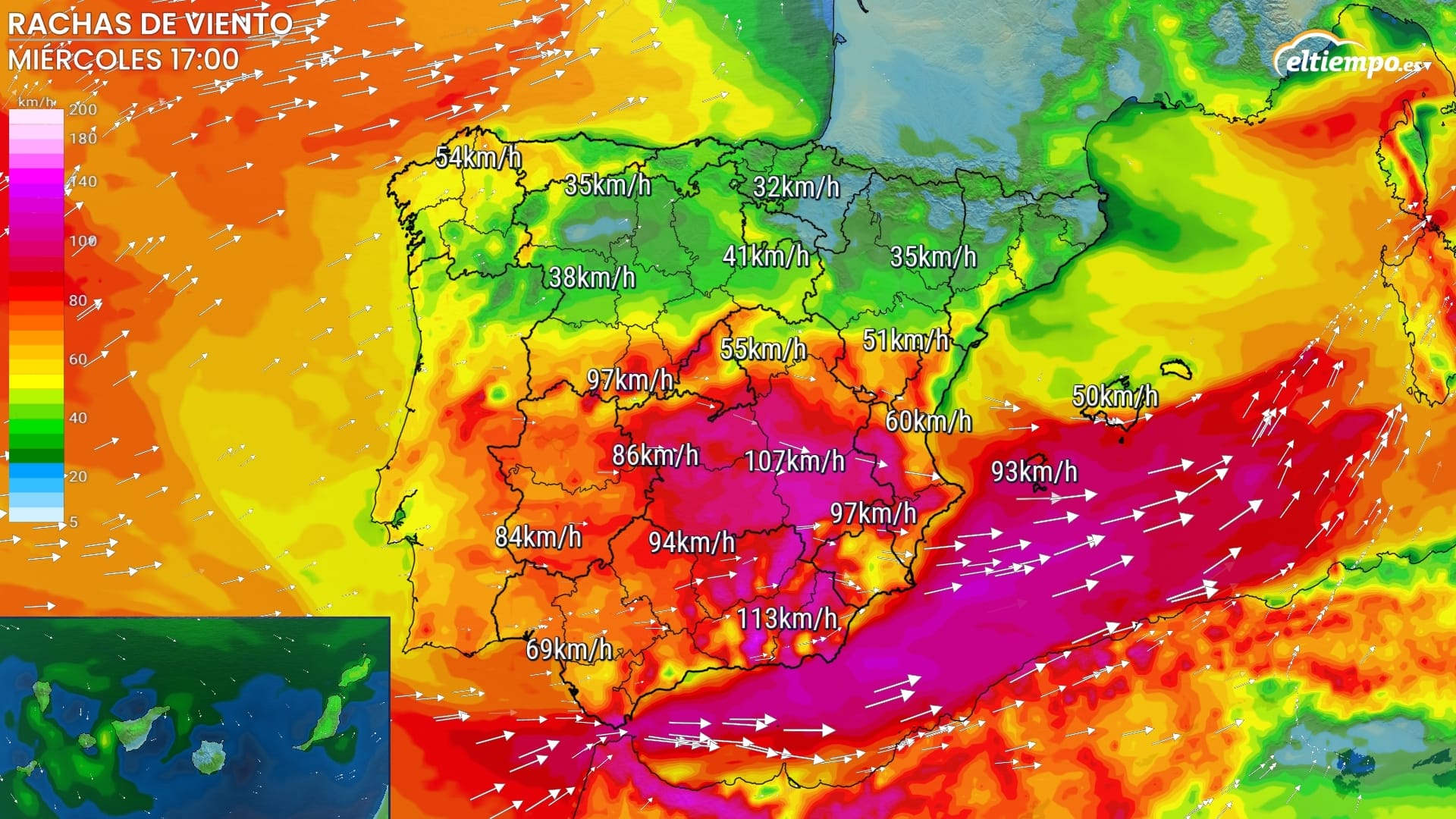 El Tiempo en La Solana, Ciudad Real - 14 días