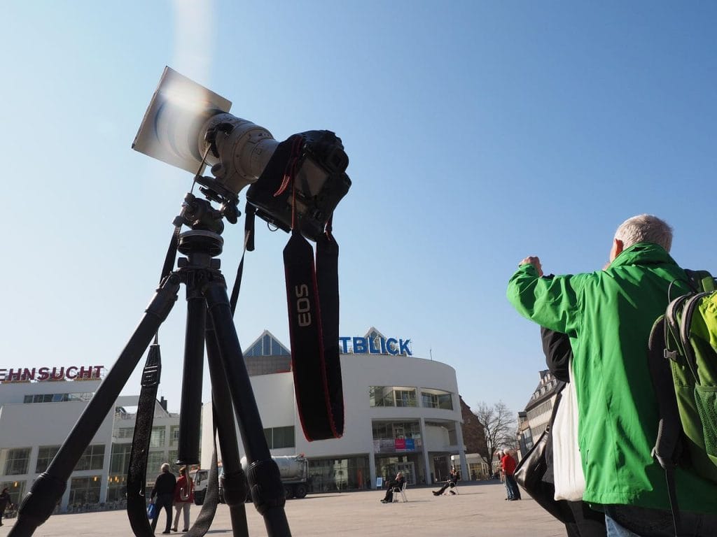 telescopio eclipse solar agosto