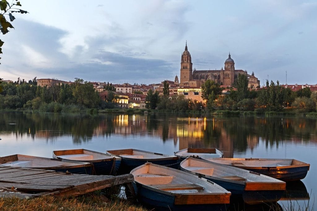 salamanca agosto atardecer