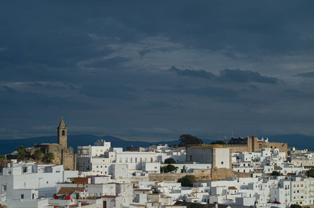 casas blancas en Vejer