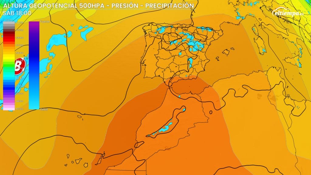 tormentas sábado