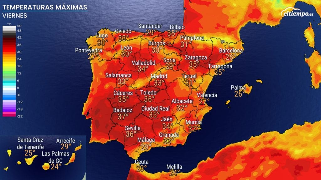 zonas cálidas viernes
