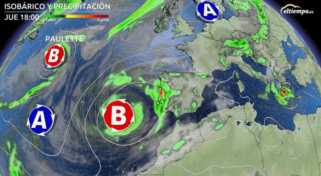 5 respuestas sobre la inusual borrasca que traerá fuertes lluvias y viento