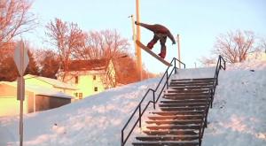 ¡Saltos de infarto en snowboard!