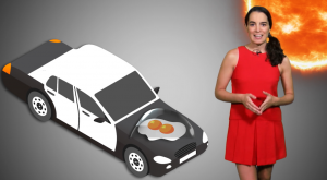 ¿Es posible freír un huevo en el coche con este calor? Lo comprobamos