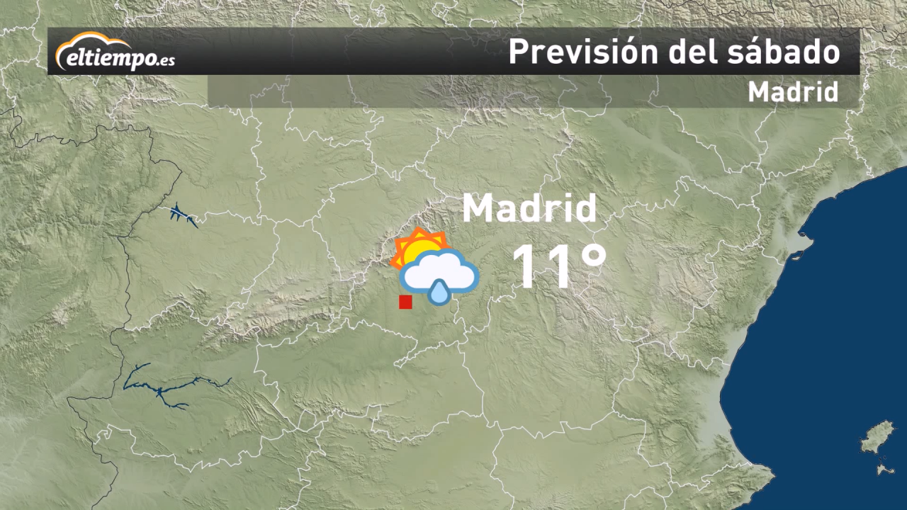 La previsión del tiempo en Madrid