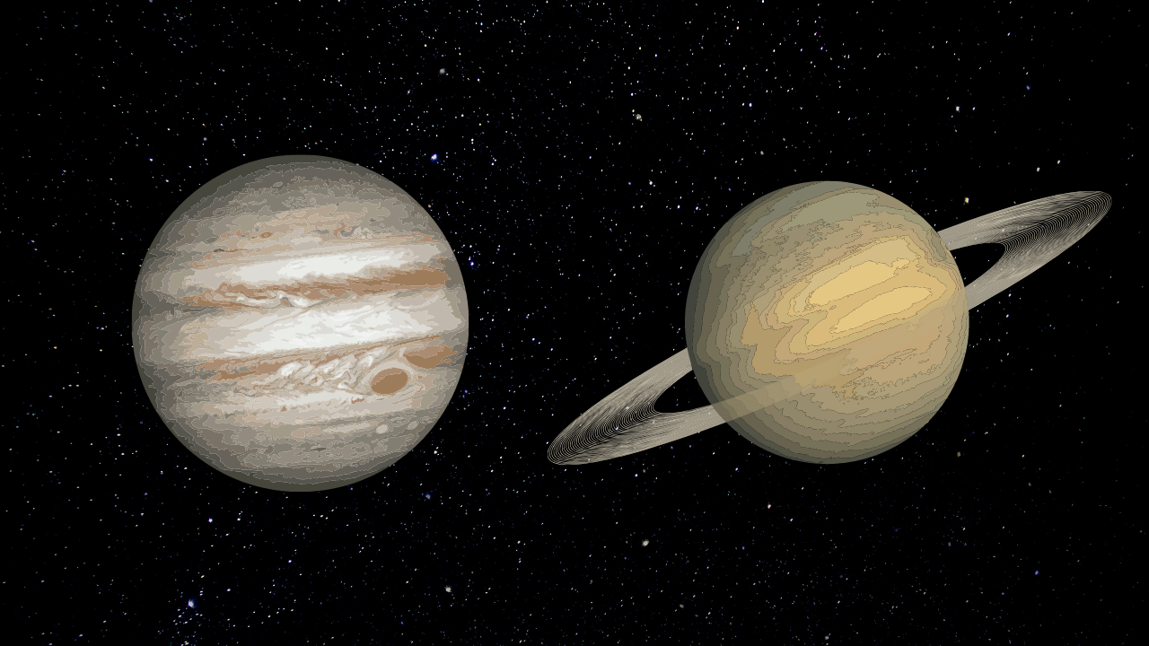 Cómo ver la Gran Conjunción de Júpiter y Saturno por la ...