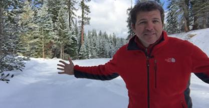 Tras 4 años de sequía... ¡Nieva!