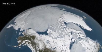 El hielo del Ártico alcanza su segundo nivel más bajo