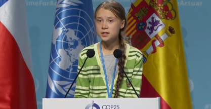 El discurso de Greta Thunberg en la COP25 de Madrid